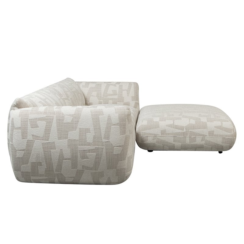 Bank Amsterdam (2,5-Zits + Ottoman) Glyphs Collection – POLE TO POLE
