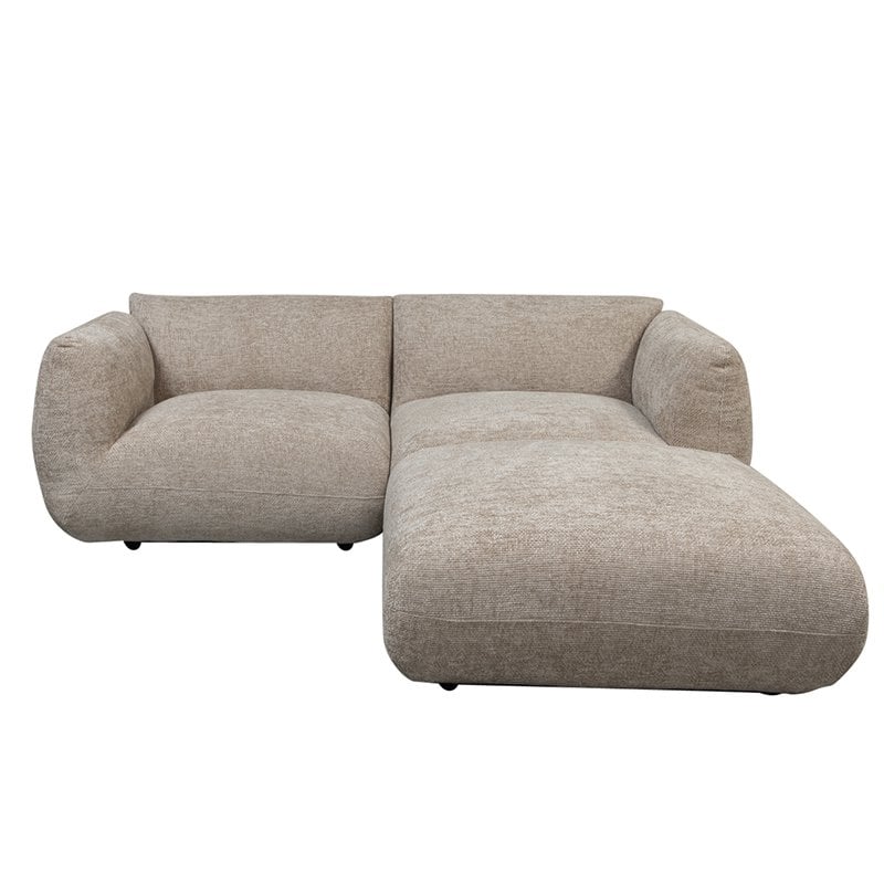 Bank Amsterdam (2,5-Zits + Ottoman) Latte Collection – POLE TO POLE