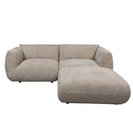 Bank Amsterdam (2,5-Zits + Ottoman) Latte Collection – POLE TO POLE