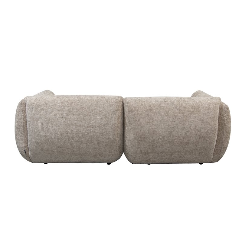 Bank Amsterdam 2,5-Zits + Ottoman Latte / Pole To Pole