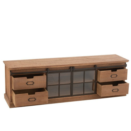 TV-Meubel Mia – Dennenhout Naturel / J-Line