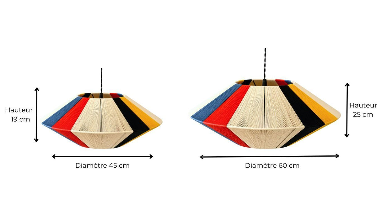 La Céleste PRIMAIRES Hanglamp (Large) / Les Belles Allumées