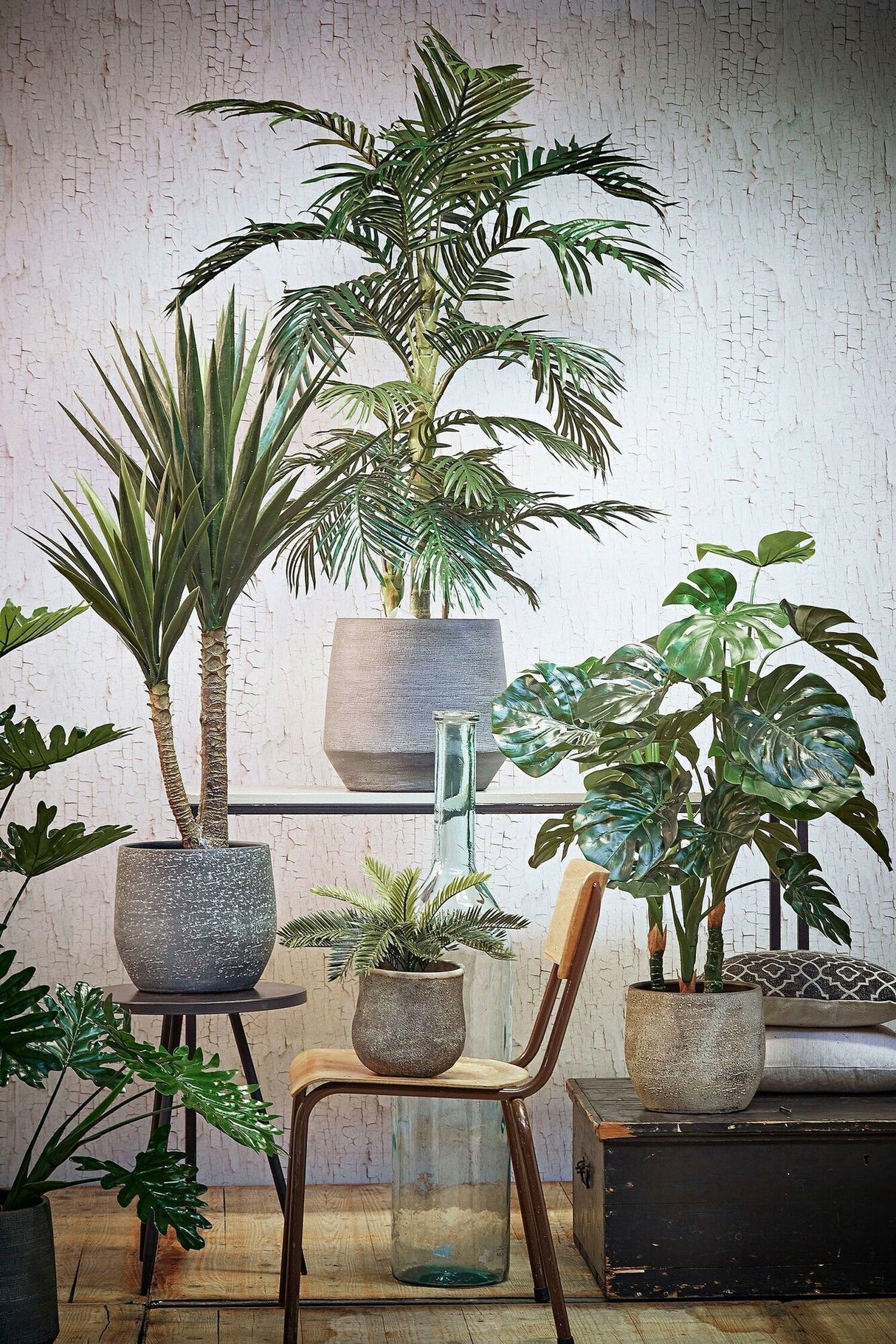 Areca Palm Kunstplant (H130 x Ø95 cm) Green Collection – MICA DECORATIONS