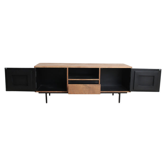 Rhythm TV-Meubel – Teakhout / Raw Materials