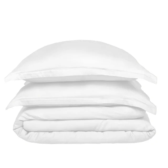 Dekbedovertrek Satijn - Wit (200×200) / Coco & Cici