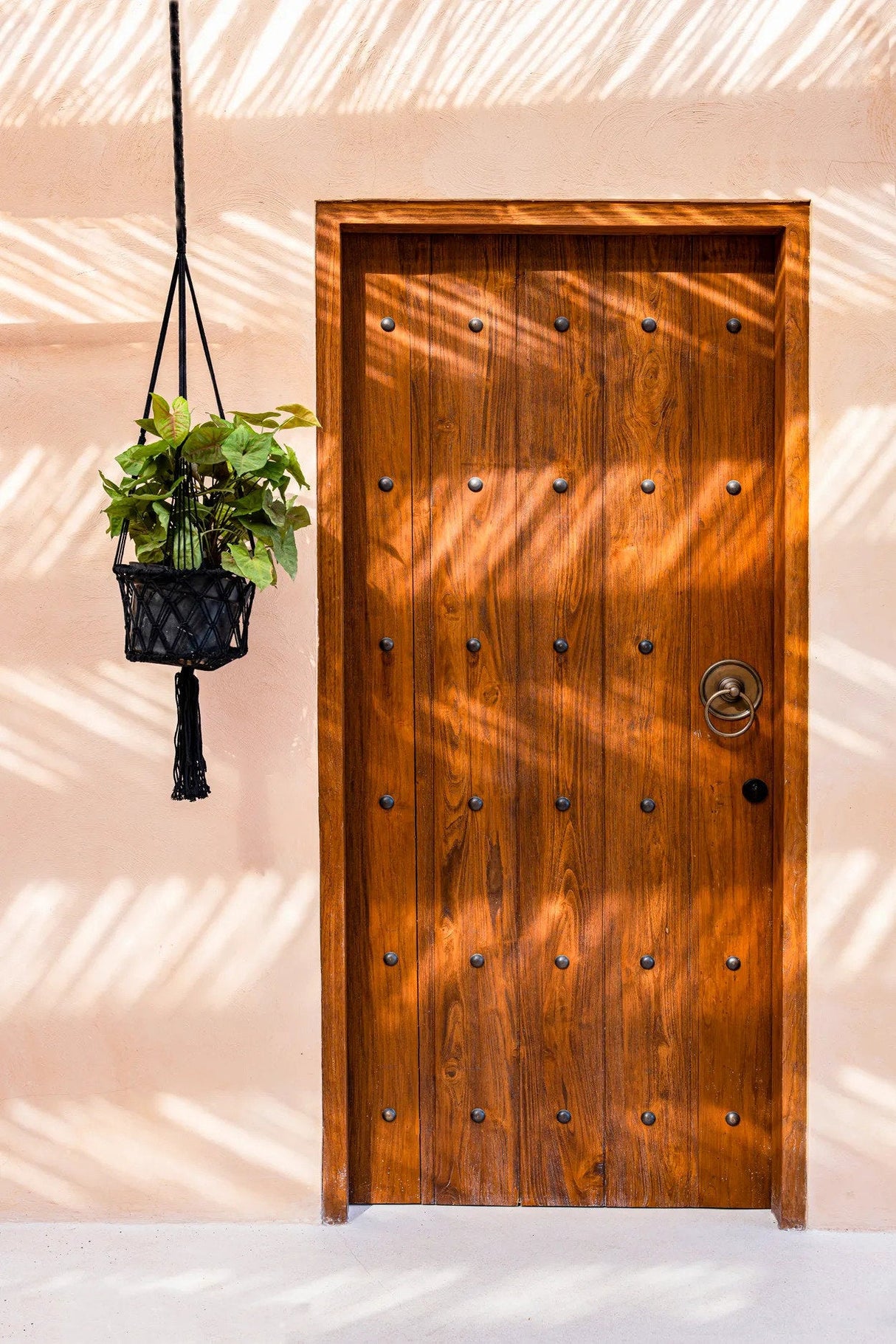 Macramé Plantenhouder (M) / Bazar Bizar