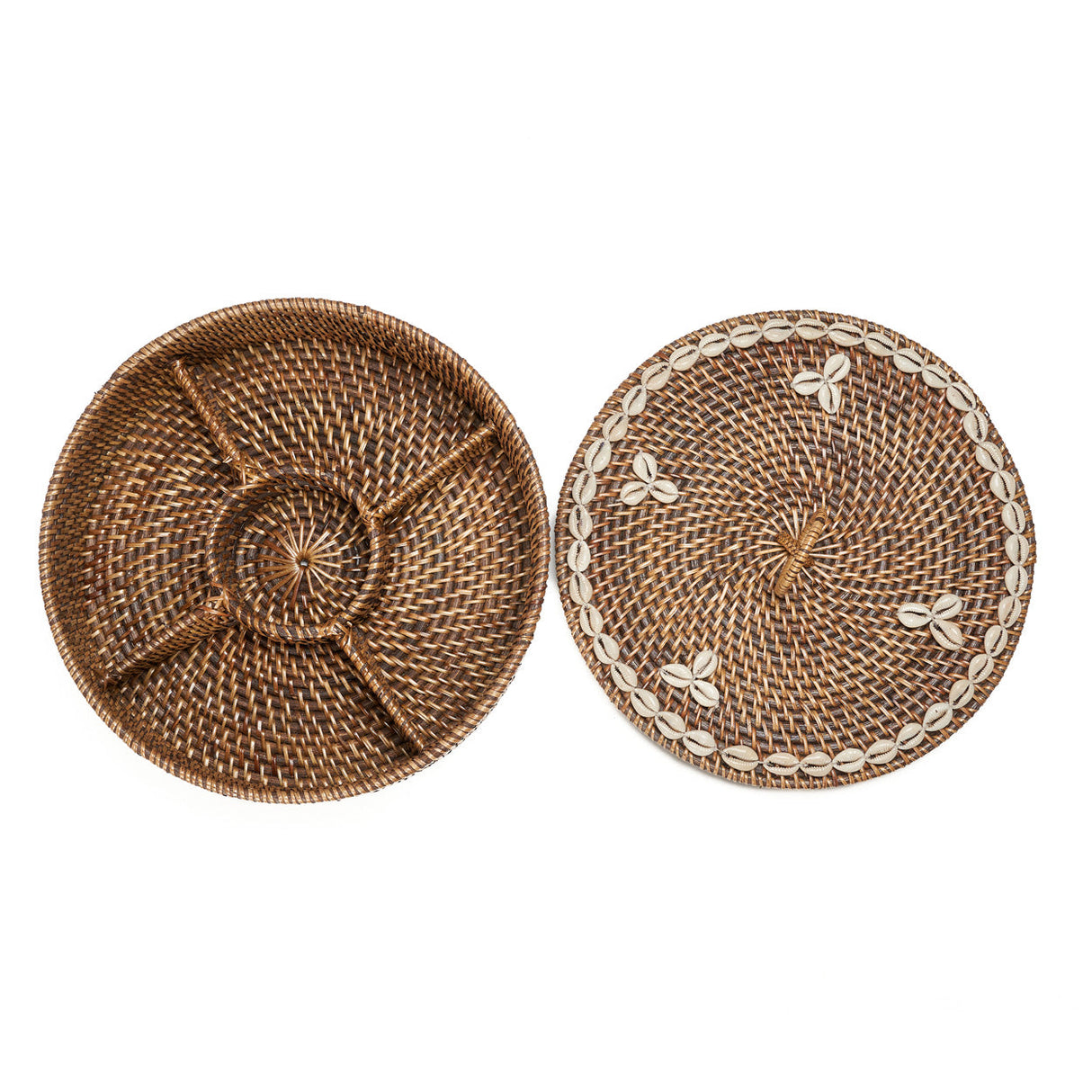 Rattan Compartment Mand / Bazar Bizar