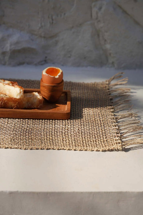 Teak Root Eierdop / Bazar Bizar