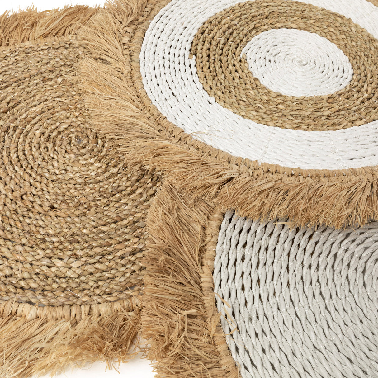 Zeegras & Raffia Placemat (45×45×1) / Bazar Bizar