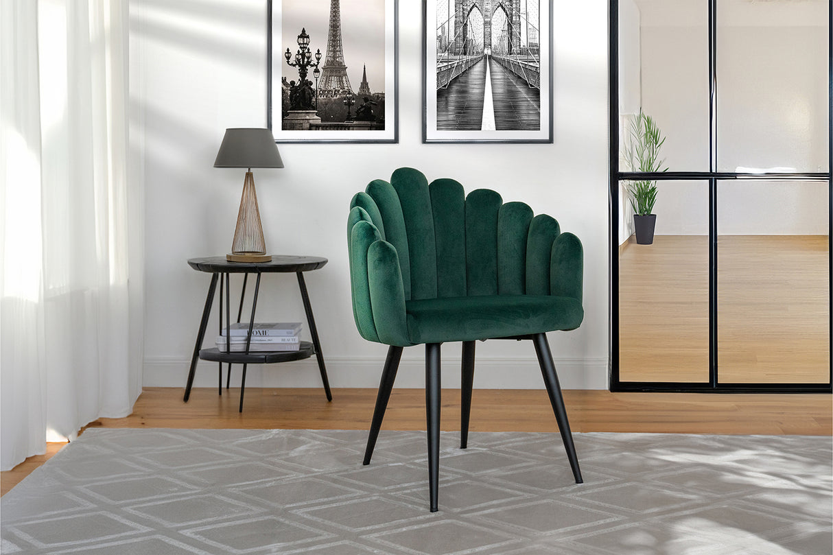 Eetkamerstoel Jeane Groen / Kayoom