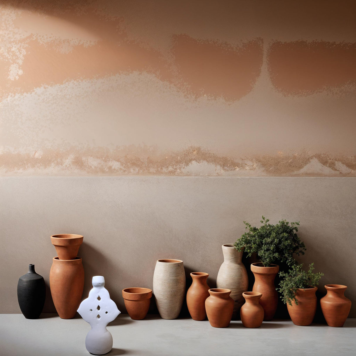 Kaarsenhouder – Bohemian Terracotta / Mojo Boutique