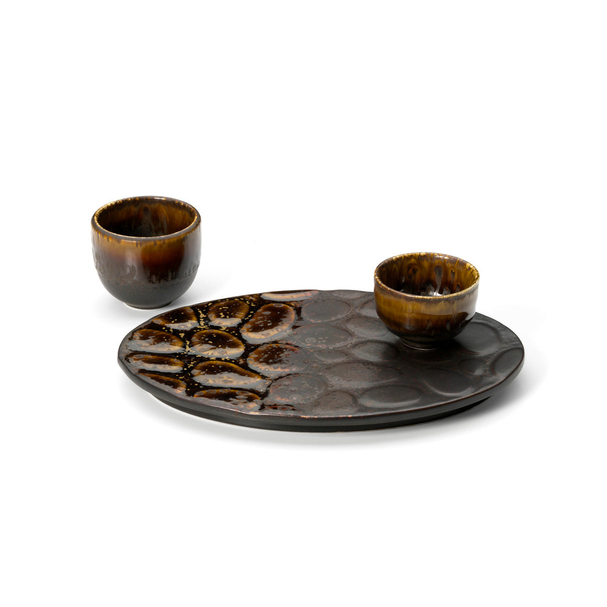 Merapi Ovaal Bord / Bazar Bizar