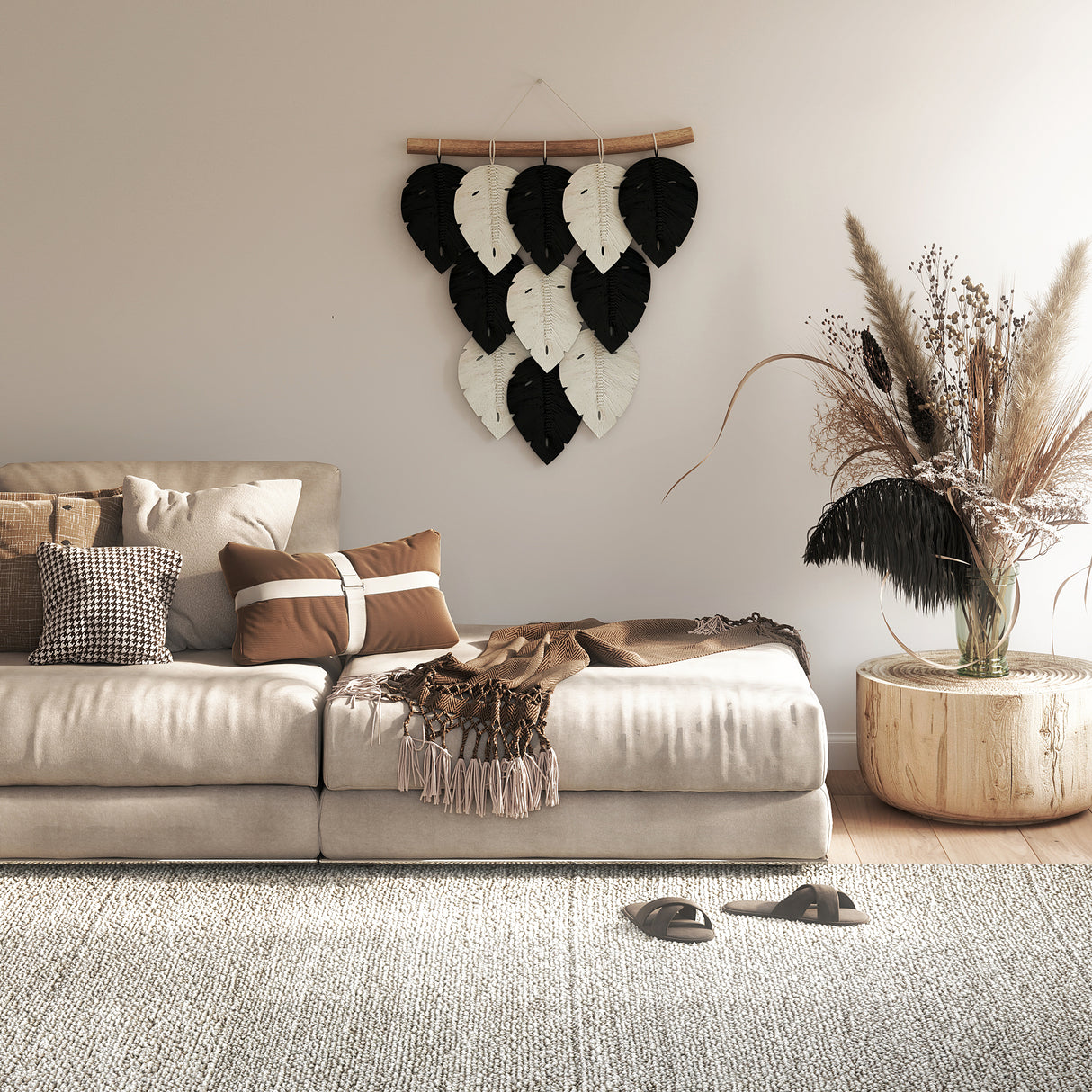 Driftwood Wanddecoratie – Boho Chic Modern / Mojo Boutique