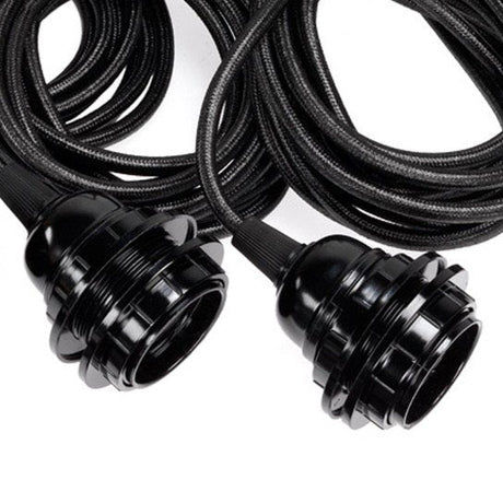 Plafondfitting Black 3-Fitting / Bazar Bizar