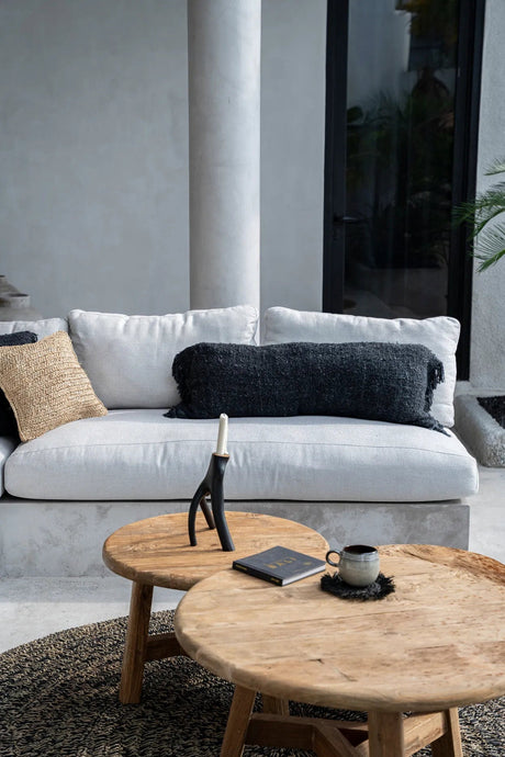 Oh My Gee Kussenhoes Black Navy (35×100) / Bazar Bizar