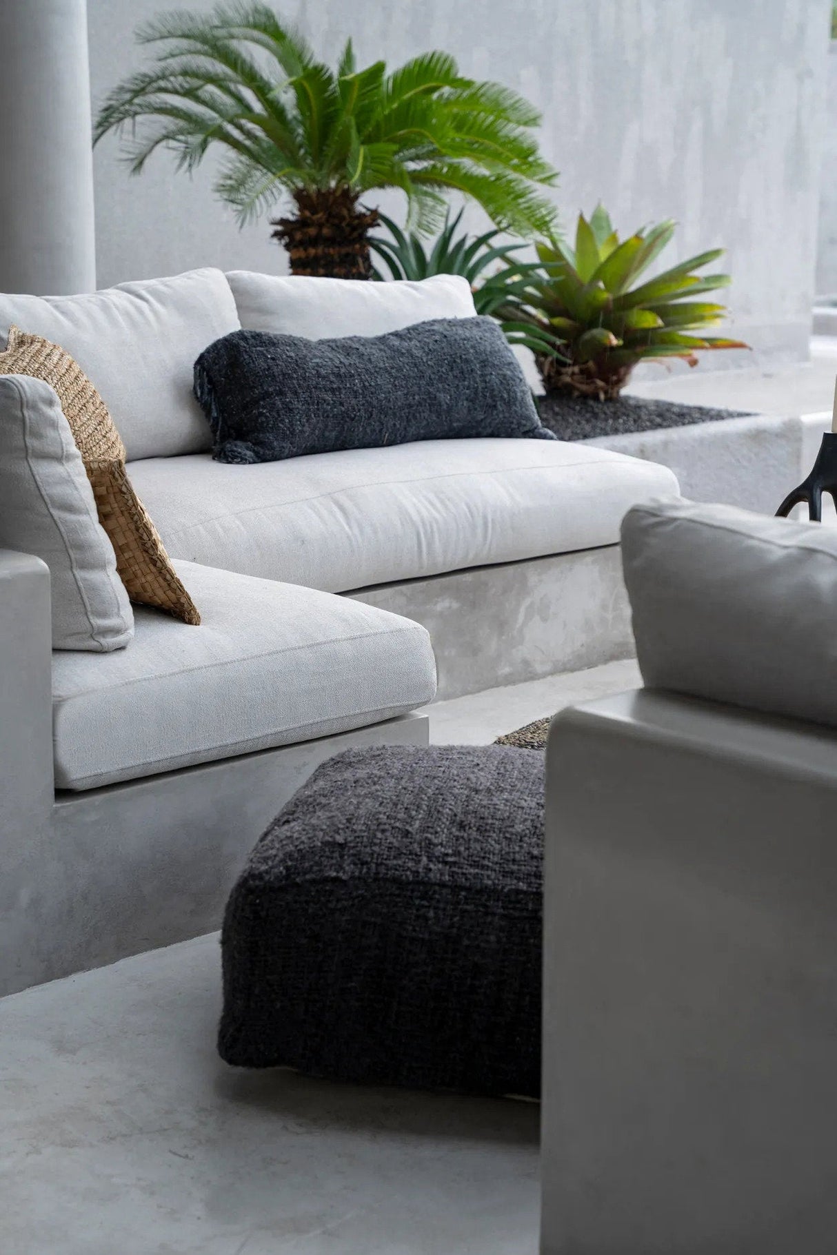 Oh My Gee Kussenhoes Black Navy (35×100) / Bazar Bizar