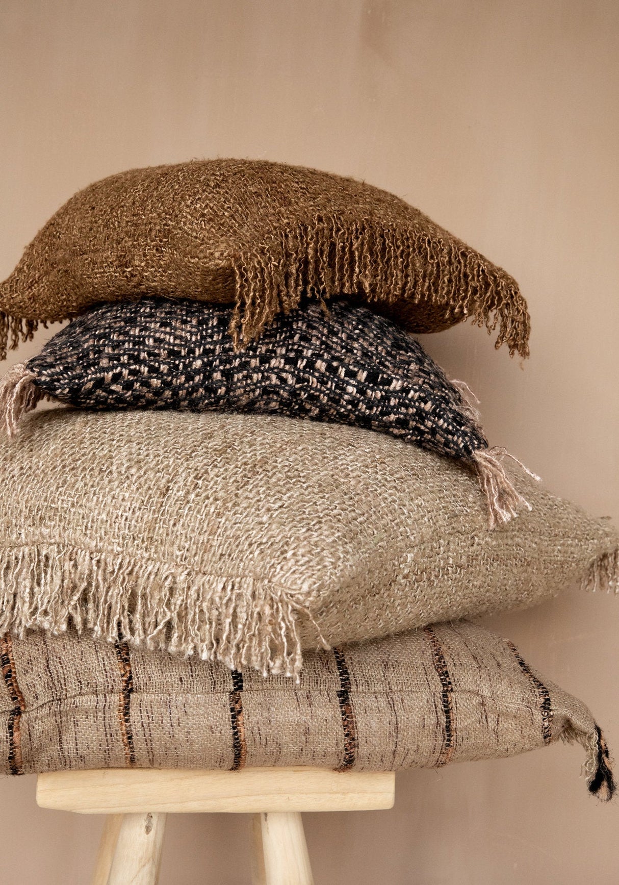 Oh My Gee Kussenhoes Bruin (40×40) / Bazar Bizar