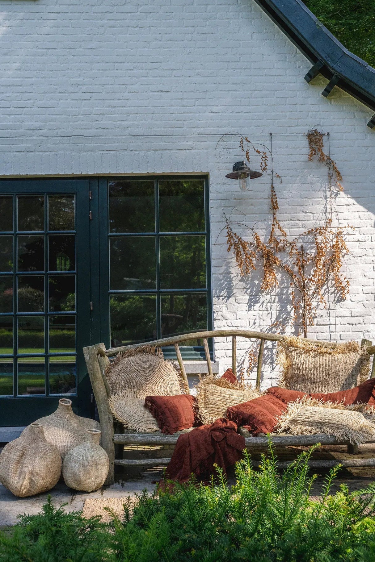 Oh My Gee Kussenhoes Burgundy Velvet (30×50) / Bazar Bizar