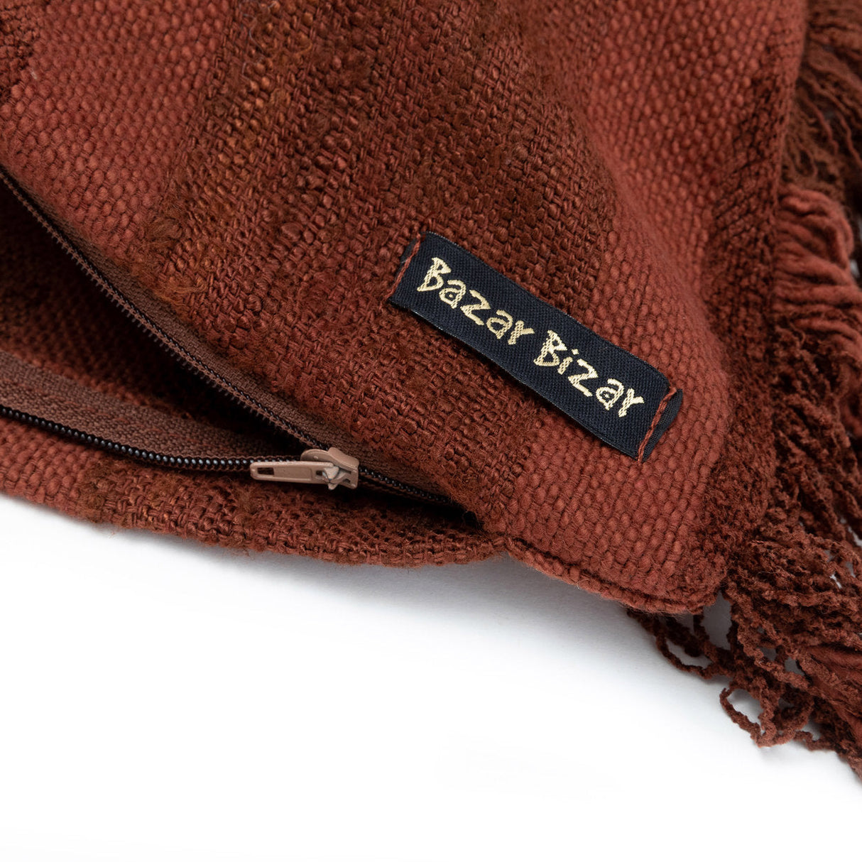 Oh My Gee Kussenhoes Burgundy Velvet (60×60) / Bazar Bizar