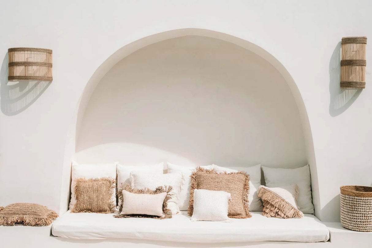 Oh My Gee Kussenhoes Crème (40x40) / Bazar Bizar