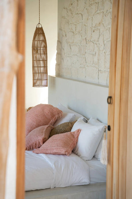 Oh My Gee Kussenhoes Salmon Pink (40×40) / Bazar Bizar