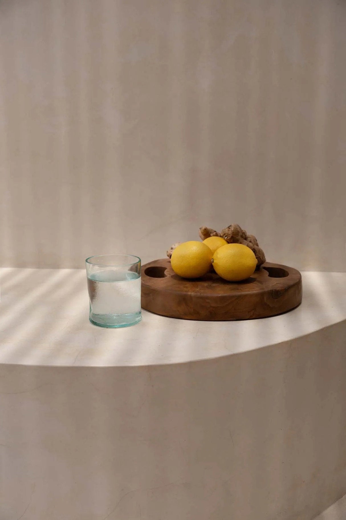 Teakwortel Dienblad (S) / Bazar Bizar