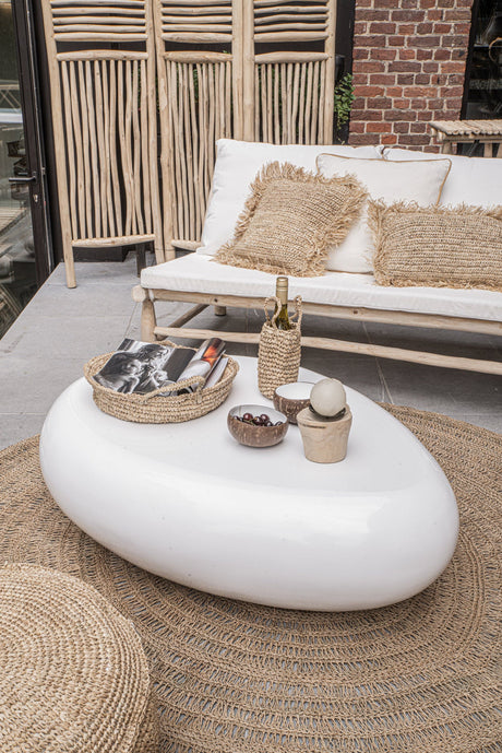 Raffia Mand/Dienblad (S) / Bazar Bizar