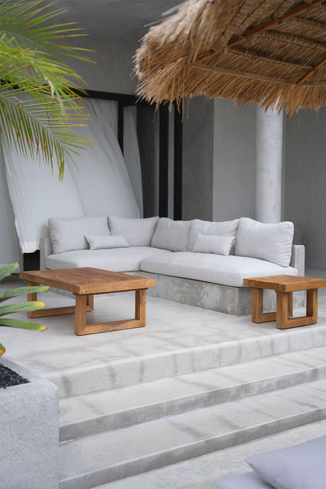 Bijzettafel Teakhout / Bazar Bizar