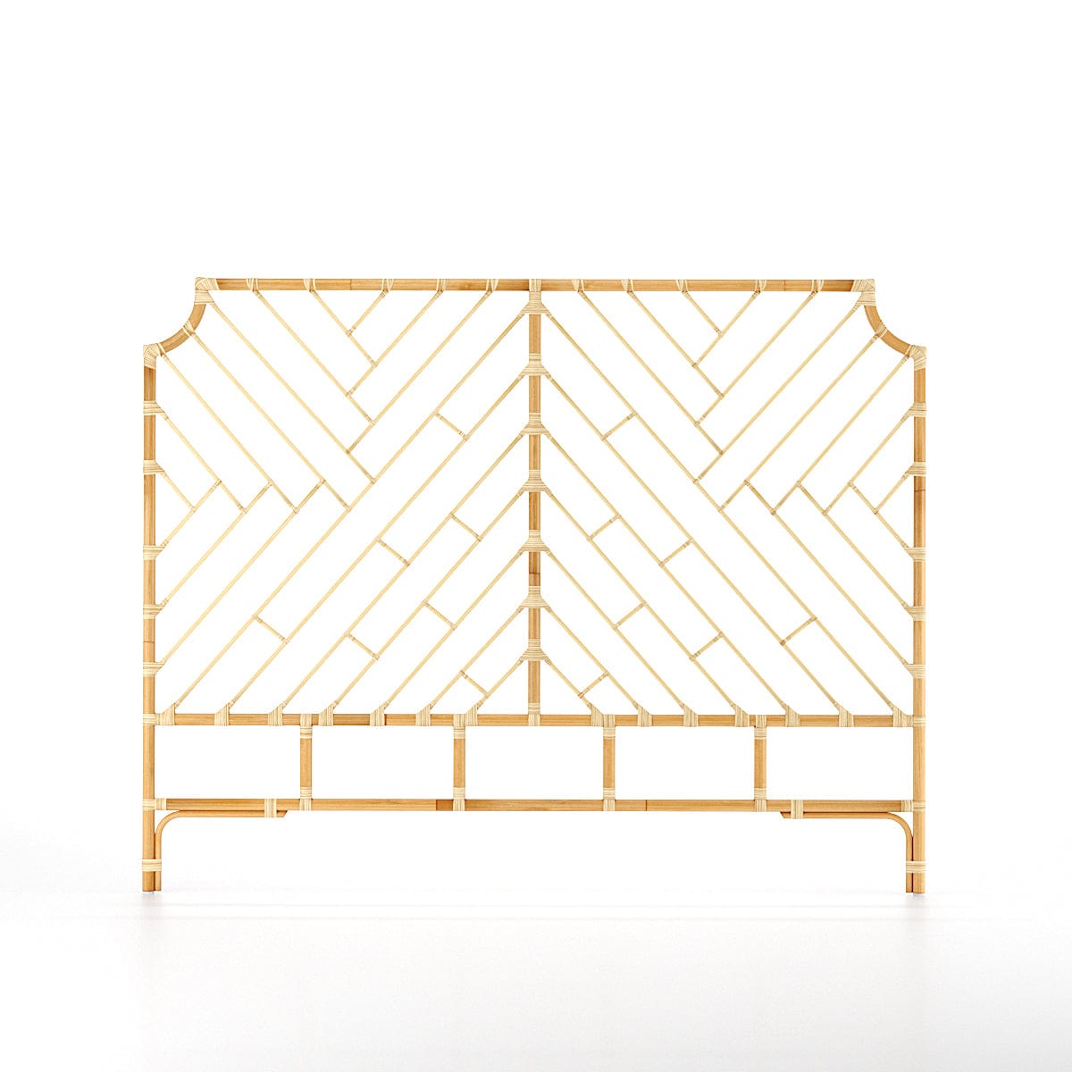 Rattan Headboard – Handgemaakt in Bali / Mojo Boutique