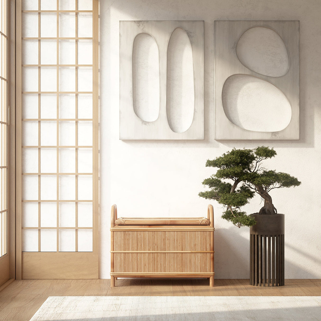 Opbergkist Bank – Hout / Mojo Boutique