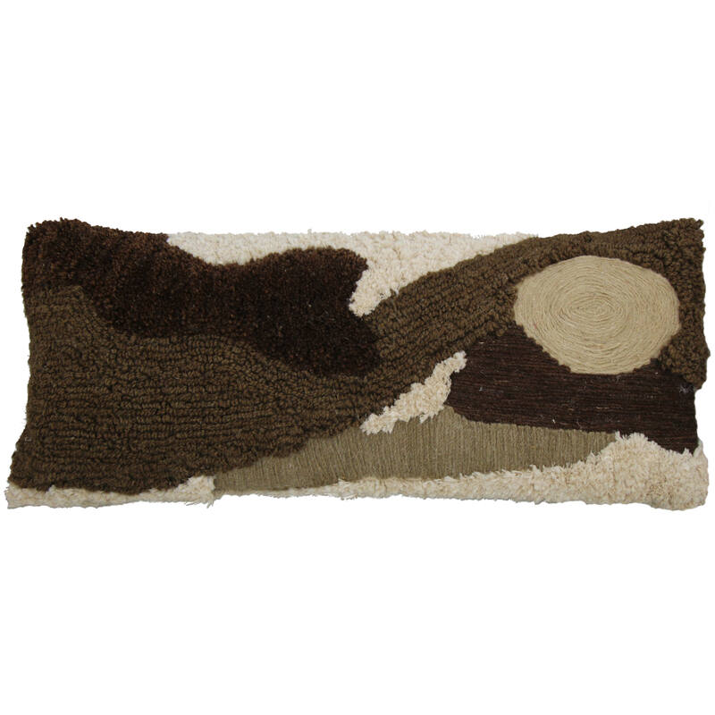 Kussen Biologisch Natuurlijk (30x70x10cm) The Force of Nature - KERSTEN