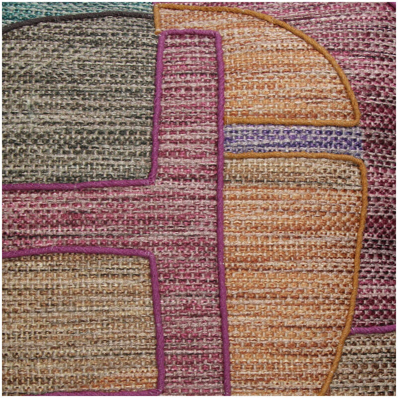 Kussen Abstract Multi (45x45x3cm) Eclectic - KERSTEN