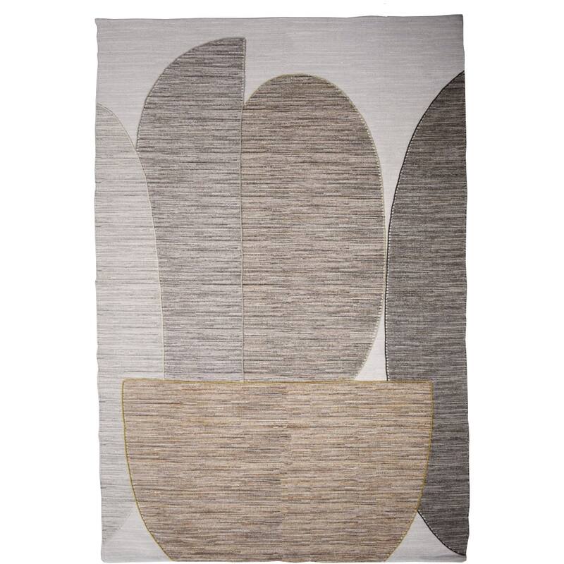 Tapijt Abstract Natuurlijk (160x230x1cm) - KERSTEN