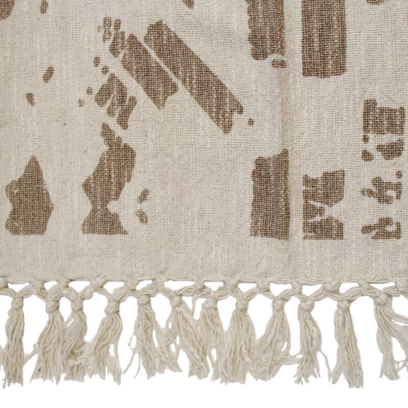 Plaid Katoen 125x150cm - Casa Corazon Collection - KERSTEN