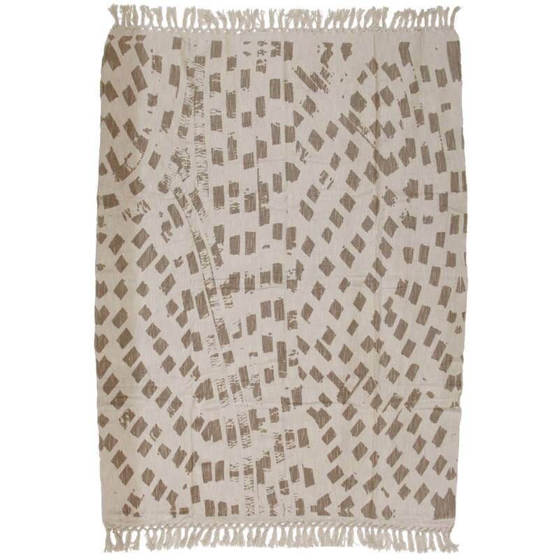 Plaid Katoen 125x150cm - Casa Corazon Collection - KERSTEN