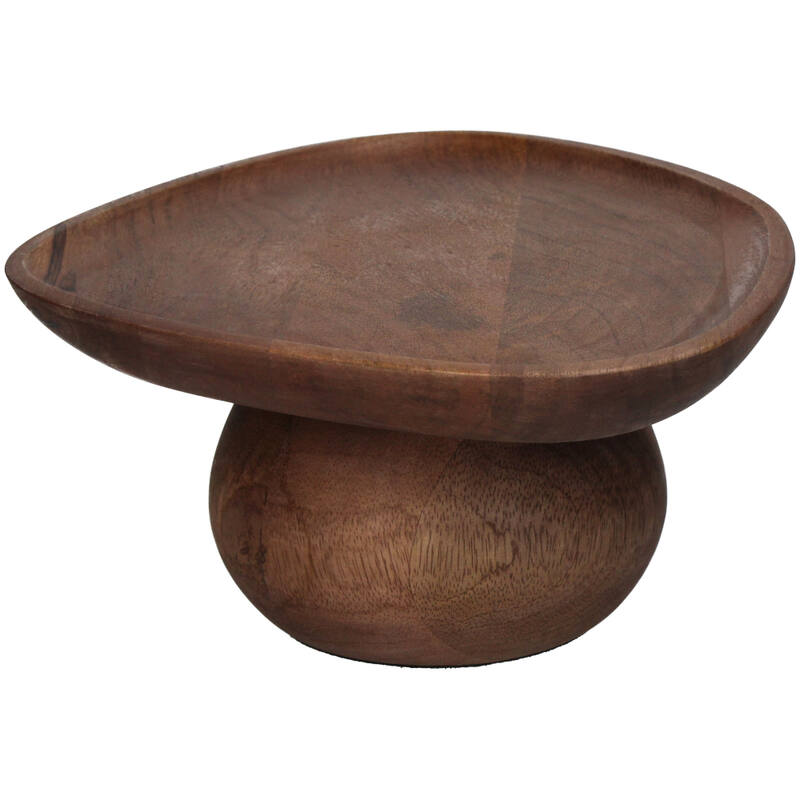 Taartstandaard Hout Bruin (26x20x10,5cm) The Comfort Club Collection - KERSTEN