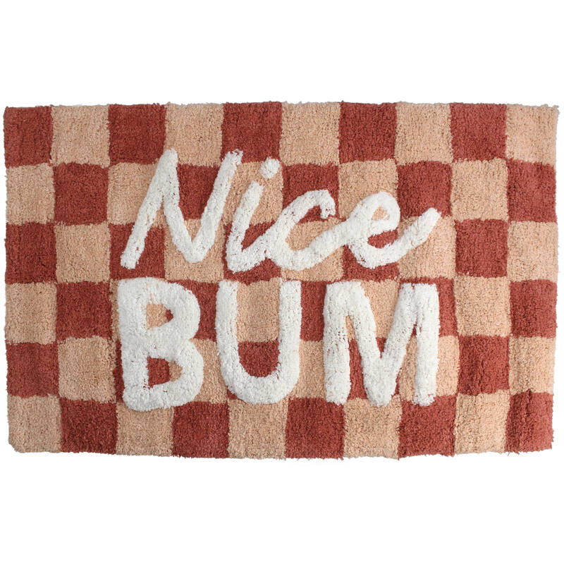 Badmat Nice Bum Katoen Multi (50x80cm) - KERSTEN