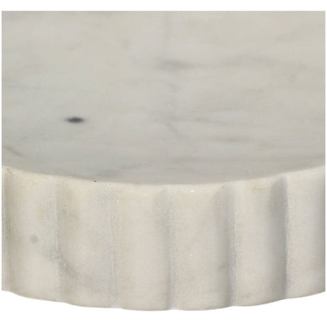 Zeepbakje Marmer Wit (12,8x12,8x2,5cm) - KERSTEN