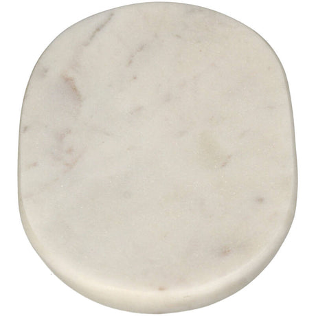 Zeepbakje Marmer Wit/Zwart (14x9x1.5cm) - KERSTEN