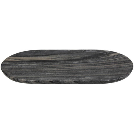 Dienblad Marmer - Wit/Zwart (29,5x15x1,5 cm) - KERSTEN