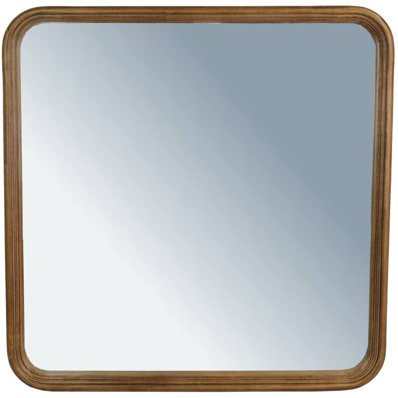 Rubberwood Spiegel Vierkant (75,5x75,5cm) - KERSTEN