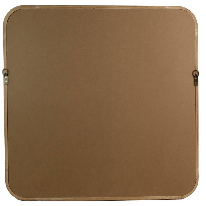 Rubberwood Spiegel Vierkant (75,5x75,5cm) - KERSTEN
