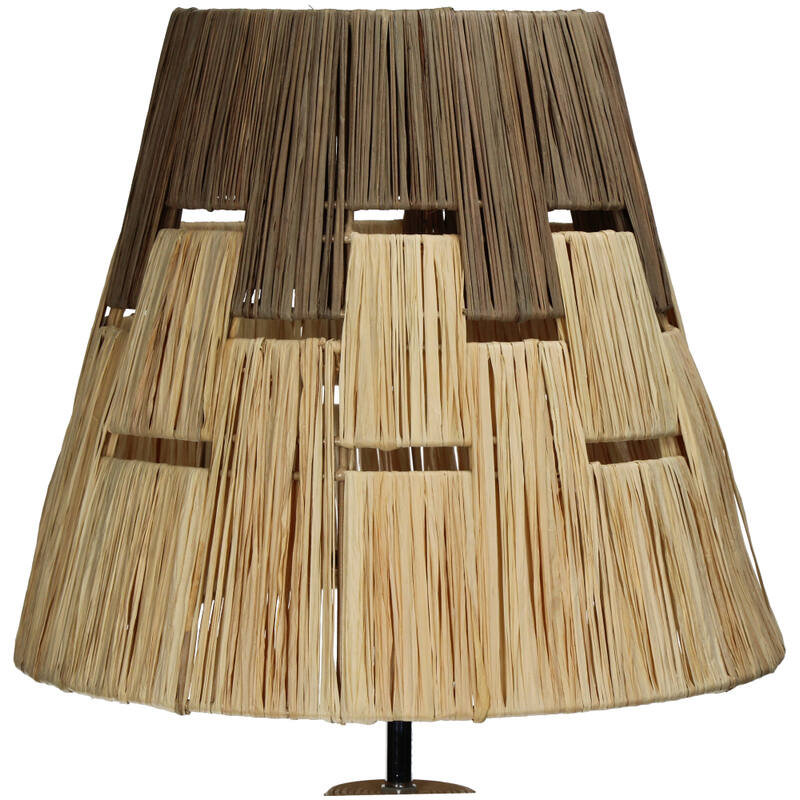 Tafellamp Rotan Naturel (30x30x52cm) - KERSTEN