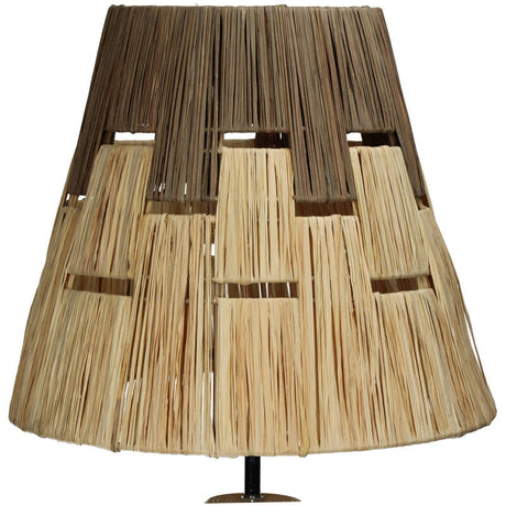 Tafellamp Rotan Naturel (30x30x52cm) - KERSTEN