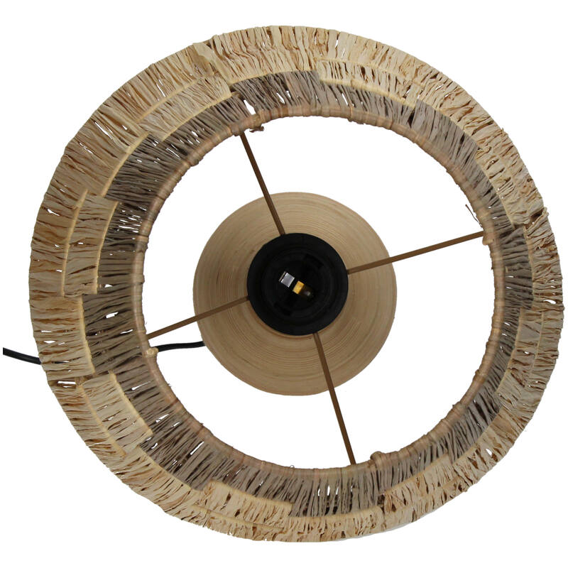 Tafellamp Rotan Naturel (30x30x52cm) - KERSTEN