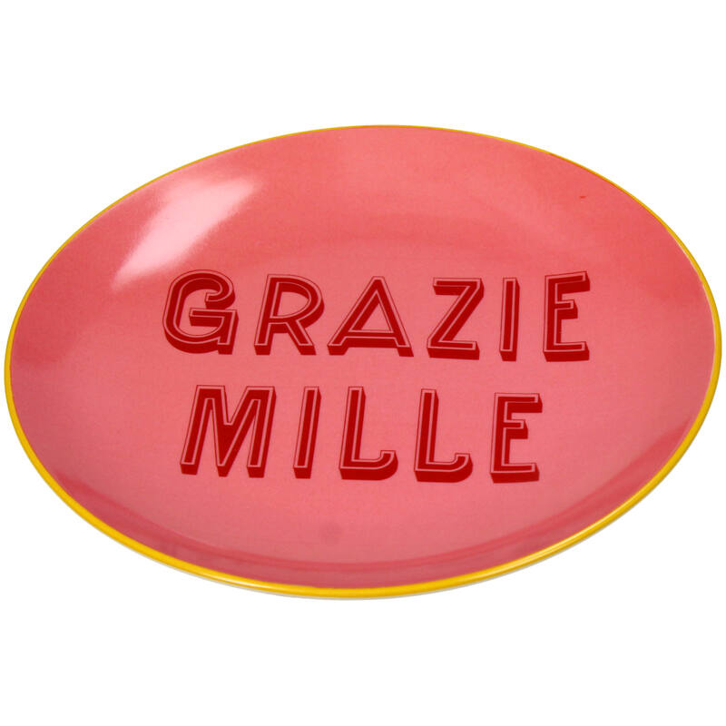 Bord Amore Mio Keramiek Mint (20,5x20,5x2,5cm) Pasta Club - KERSTEN
