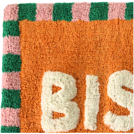 Badmat Bisous Katoen Multi (50x80cm) - KERSTEN
