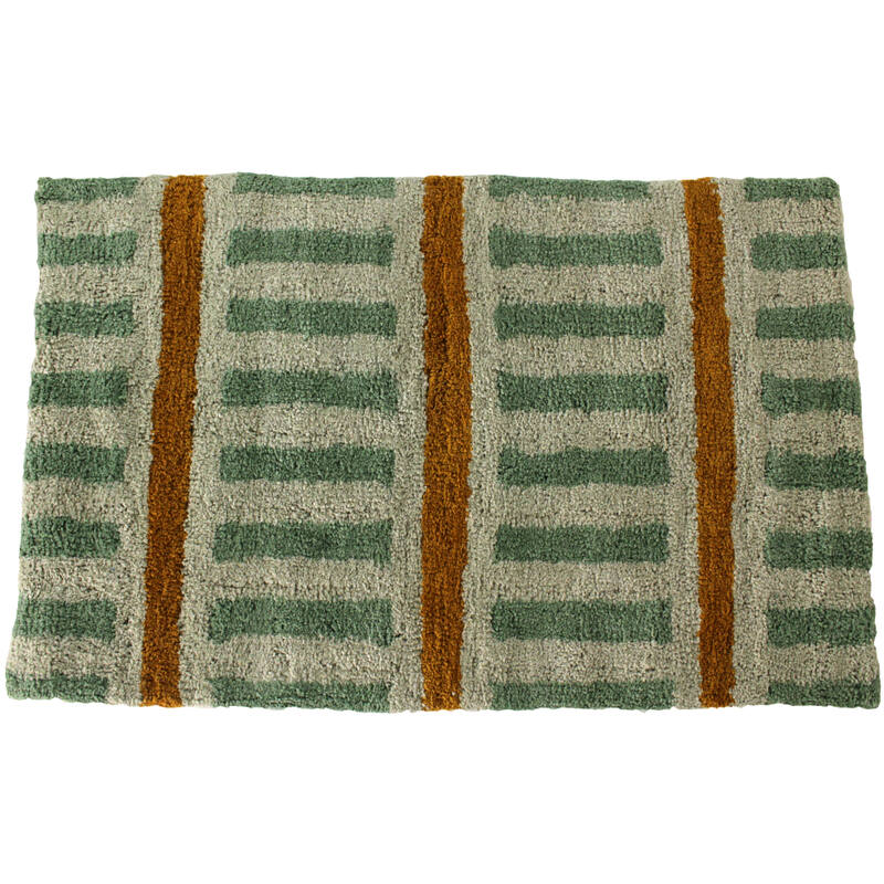 Badmat Strepen Katoen Multi (50x80cm) - KERSTEN