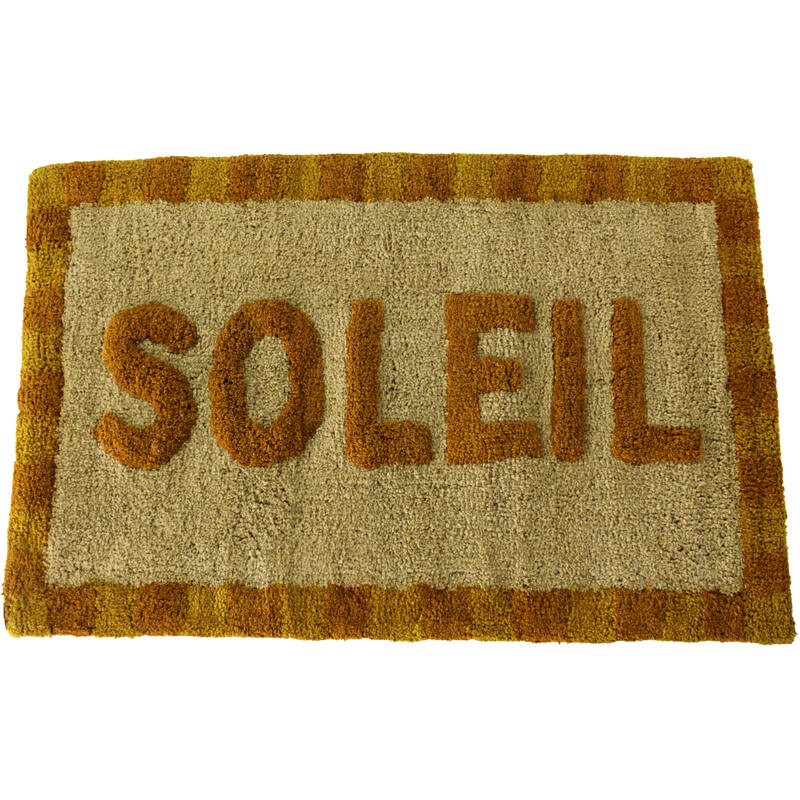 Badmat Soleil Katoen Mosterd (50x80cm) - KERSTEN