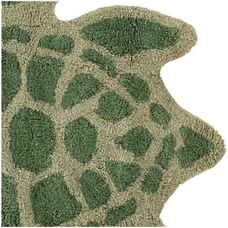 Badmat Turtle Katoen Groen (77x87cm) - KERSTEN